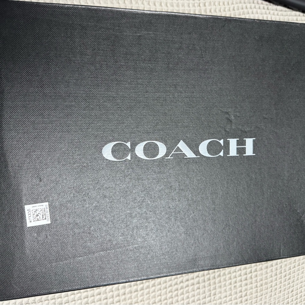 Coach Black Ankle Boots with Silver Accents - Picture 8 of 8